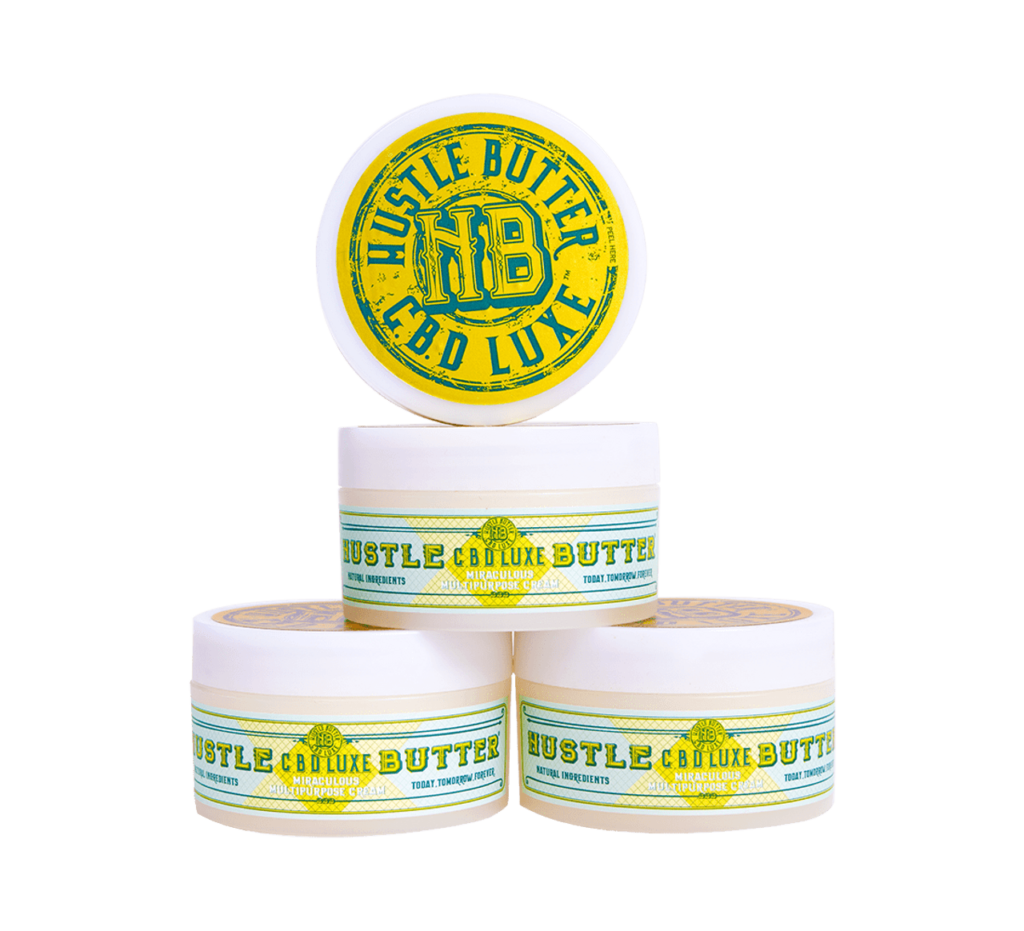 Hustle Butter C.B.D. Luxe 5oz Tub Pulse Tattoo