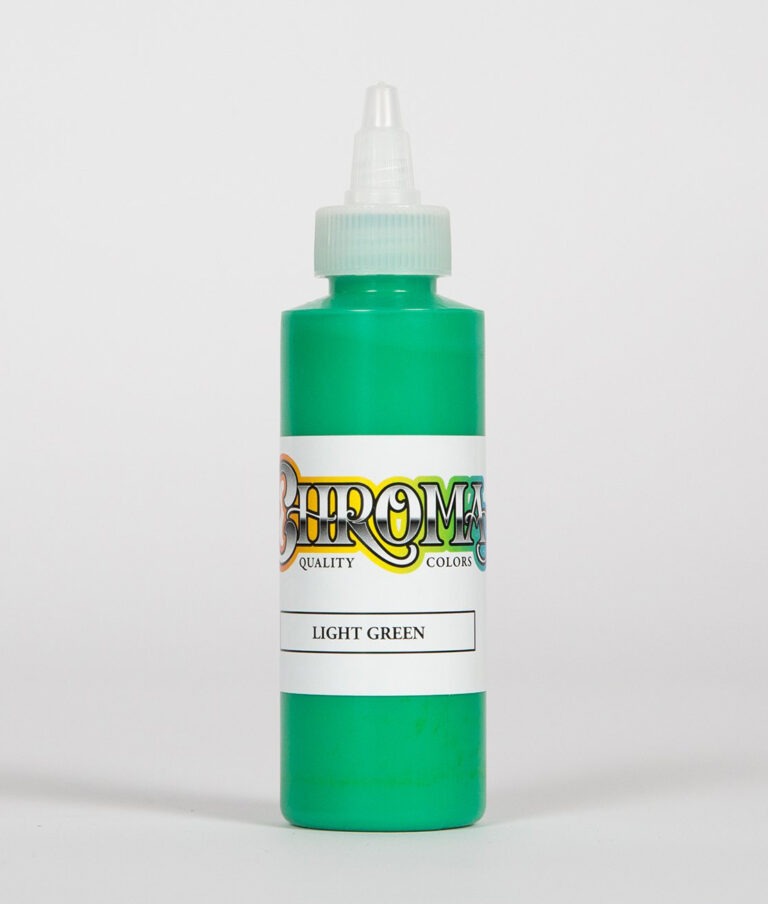 Light Green by Chroma Pulse Tattoo