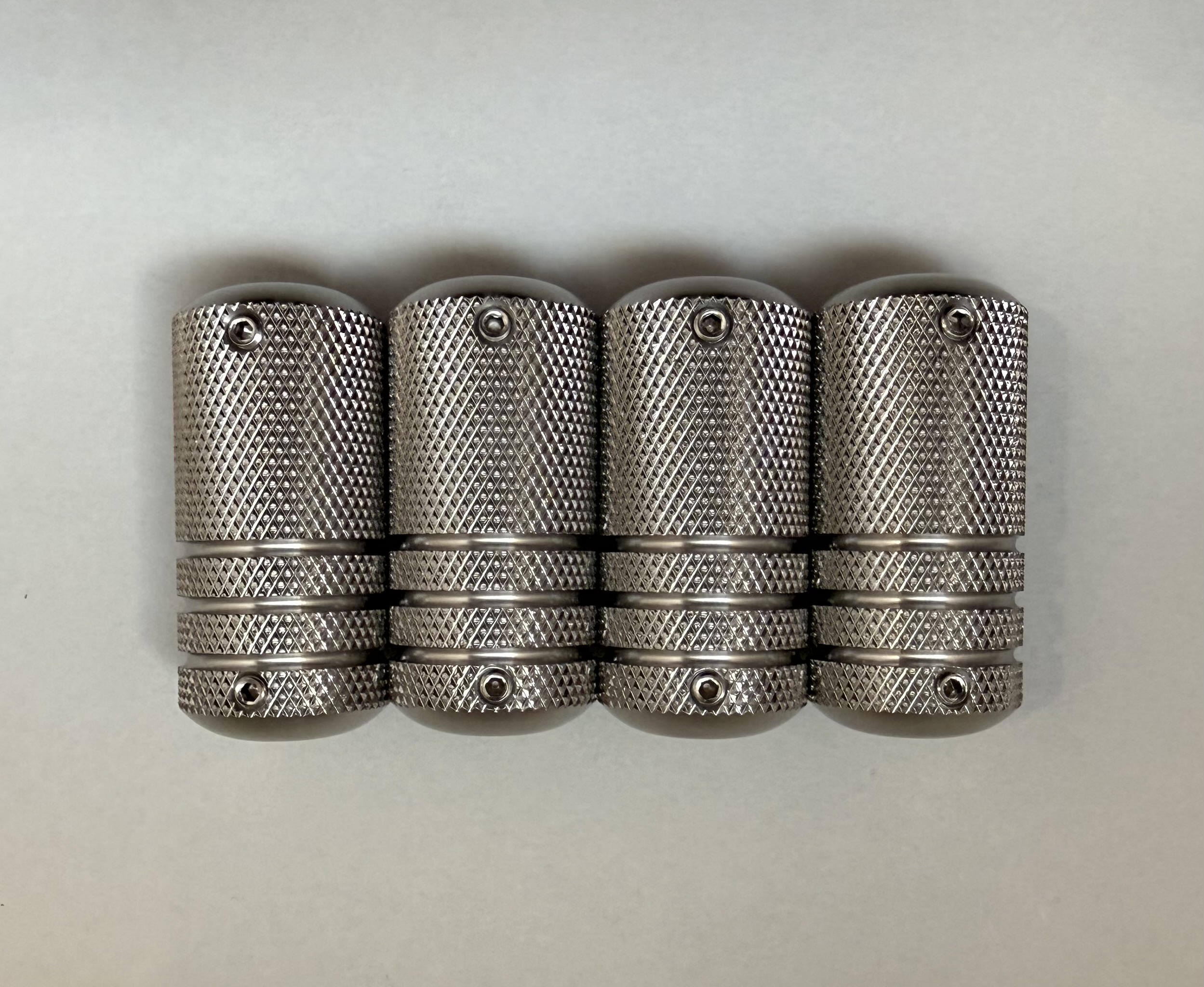 Knurled Steel Grip 1 Inch